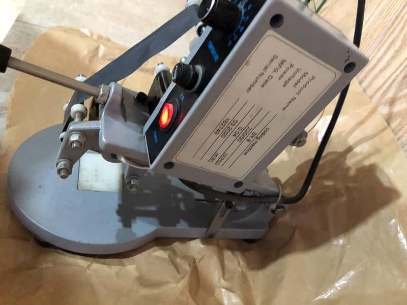 Manual coding printing machine 2