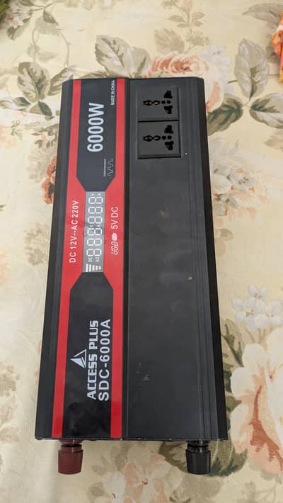 Access Plus 6000W Inverter for Battery / Solar UPS - Urgent Sale