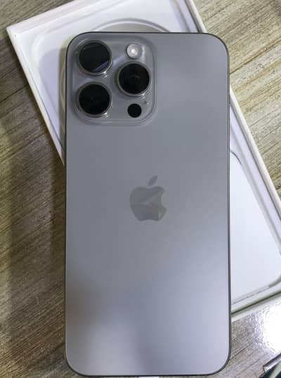 15 pro max 256 GB  non pta  LLA model