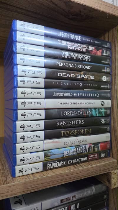 PS4 and ps5 games available