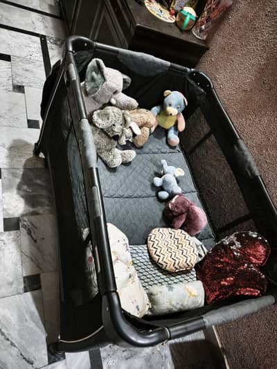 Baby Cot/Crib 3-IN-1 BABY BASSINET & PLAYARD