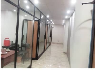 Sami Furnished Area 1800 Square Feet Brand New Corporation Office Available For Rent In Main Boulevard Road Gulberg 3 Lahore