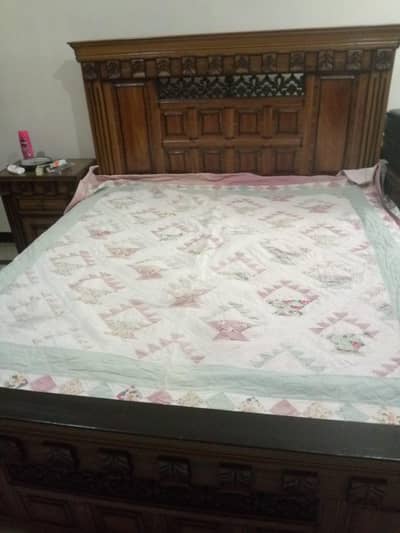 wooden Bed for sale 03455108765