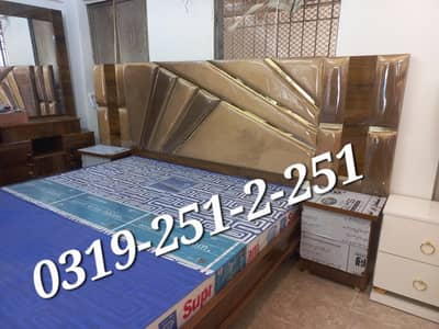 Bedroom set four piece hi gloss