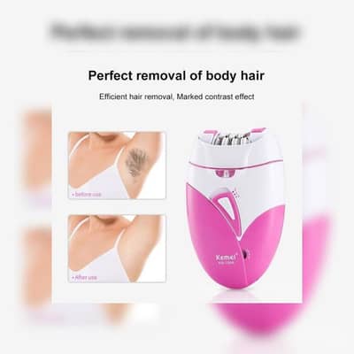Cordless Rechargeable Women's Hair Clipper Pink