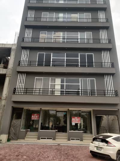 Main Boulevard Tow Side Open Building Basment Shop For Sale In Bahria Town Lahore