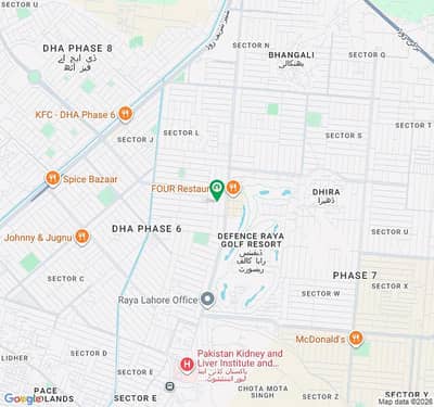 1 Kanal Plot Near Plot No. 35 Block K Prime Location in DHA Phase 6 Lahore | Urgent Sale