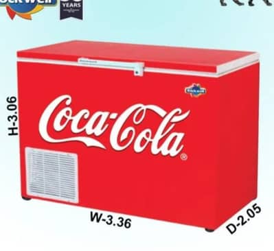 Coca cola large size freezer