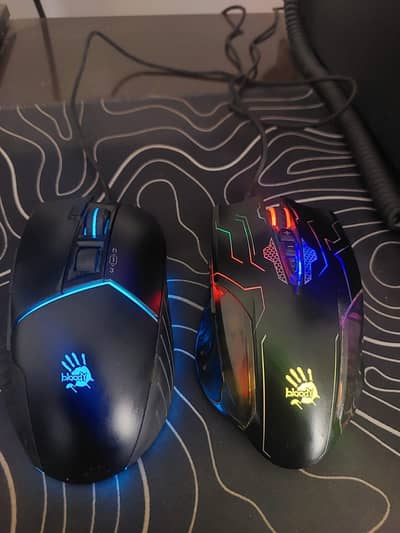 Bloody Gaming Mice - Q50 & W95 Max (Combo Deal)