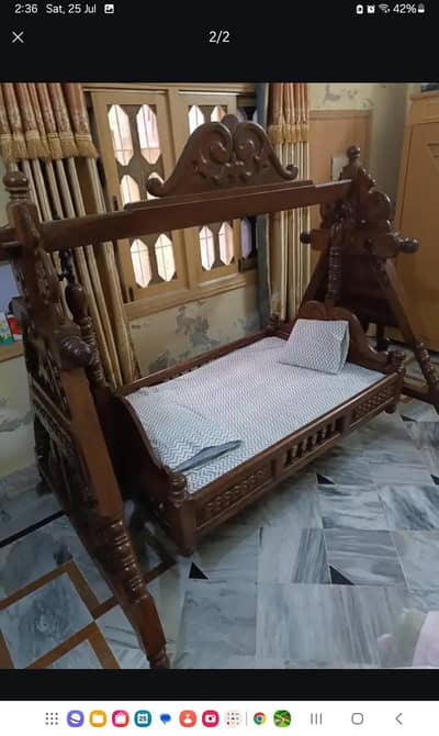 Wooden jhula