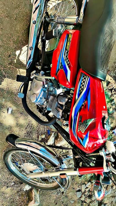 HONDA CG 125 RED