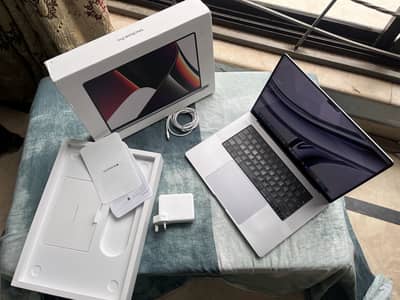 Macbook Pro M1 Pro Chip 16” inches- Cond 10/10++ Not a single scratch