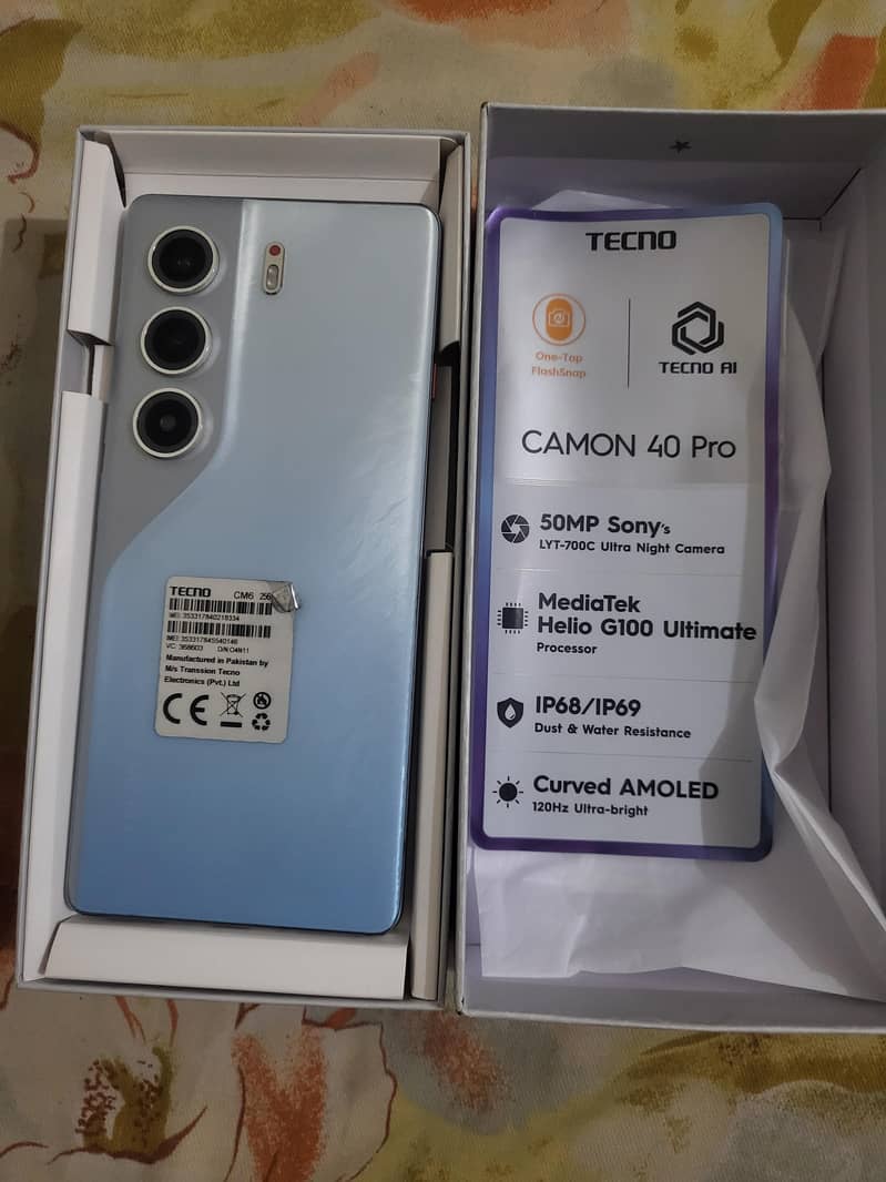 Tecno CAMON 40 Pro 2