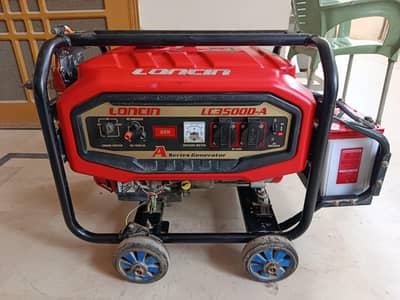 Loncin LC3500D-A Generator | Petrol/Gas | Self Start