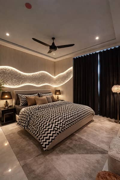 1 Bedroom Luxury Furnished Apartment is Available for Rent in Bahria Town Lahore