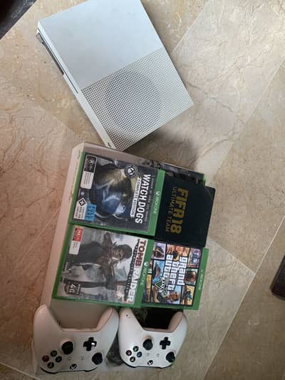 Xbox one s with box