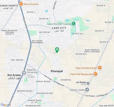 5 marla plot for sale in lake city