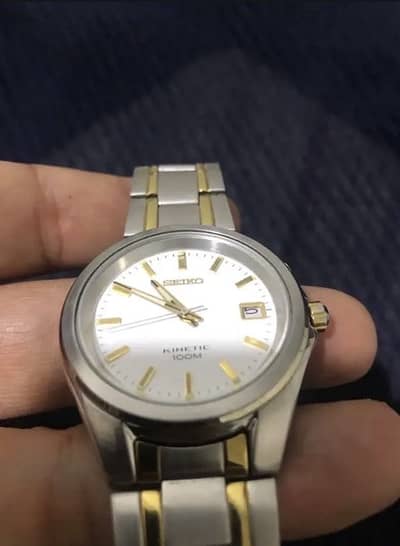 Seiko kinetic watch