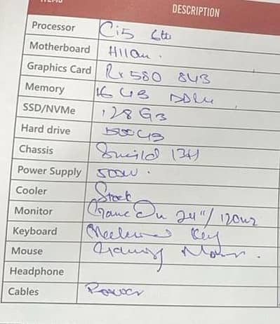 i want to sell my gaming pc