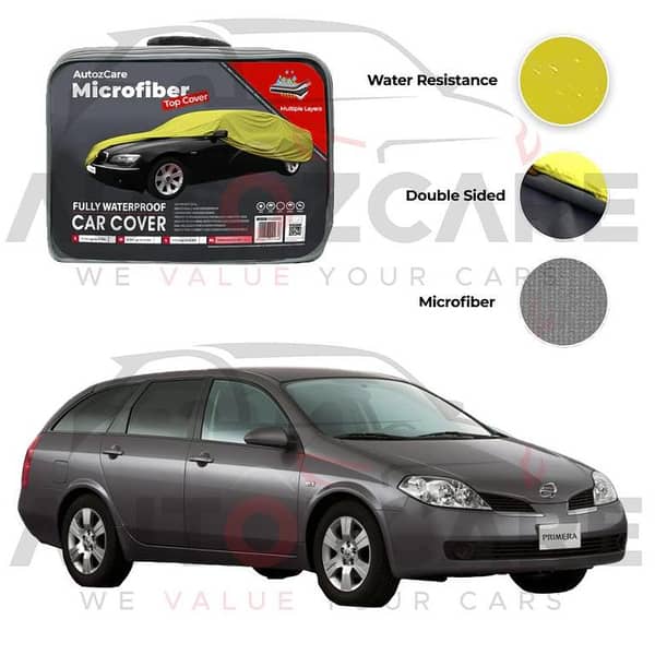 Nissan Premira Microfiber Car Top Cover - Model 2002-2008