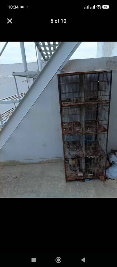 Birds and Hens Cages available bohat ache pinjary hain