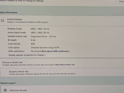 HP spectre X360-14 3K OLED core Ultra 125H DDR5X 7467Mhz