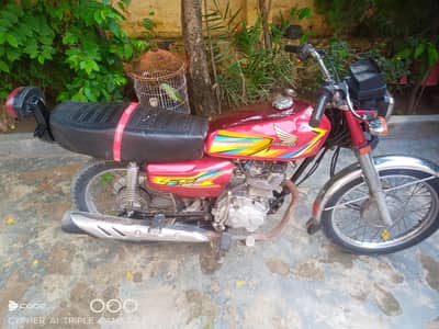 Honda 125 2017 model for sale