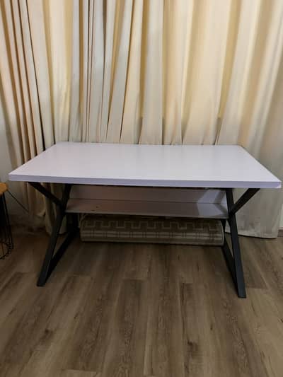 50x30in (4x2.5ft) Stylish Modern Computer Gaming PC Table