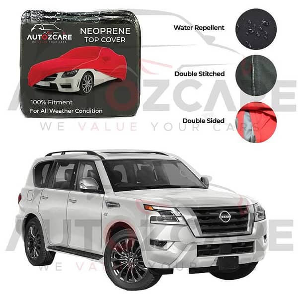 Nissan Patrol Neoprene Top Cover - Model 2010-2024