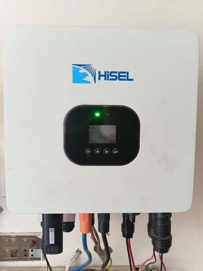 HiSEL 6kW Hybrid Solar Inverter for sale in excellent condition.