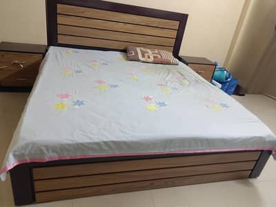 2 Bed with side table, 1 dressing and 1 study table
