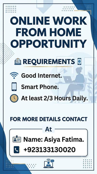 Online Work Opportunity