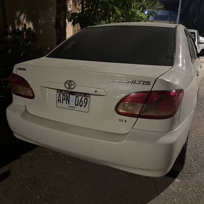 Toyota Corolla XLI 2007