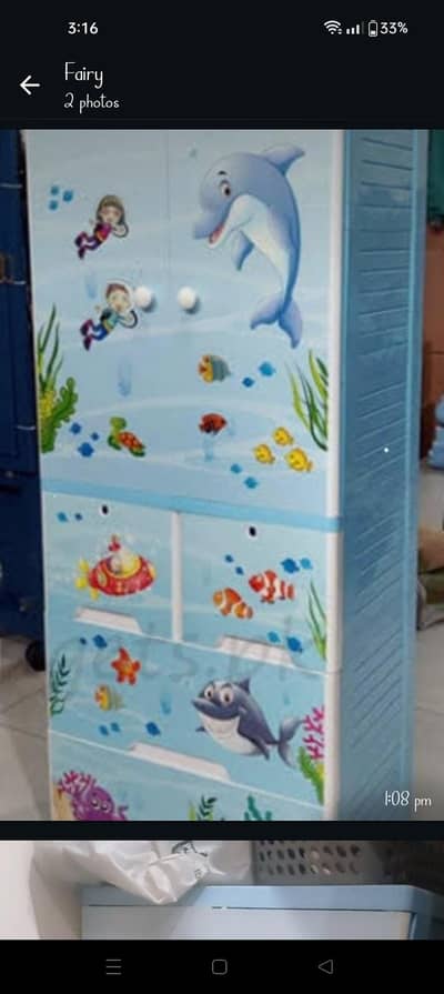 plastic baby cabinete