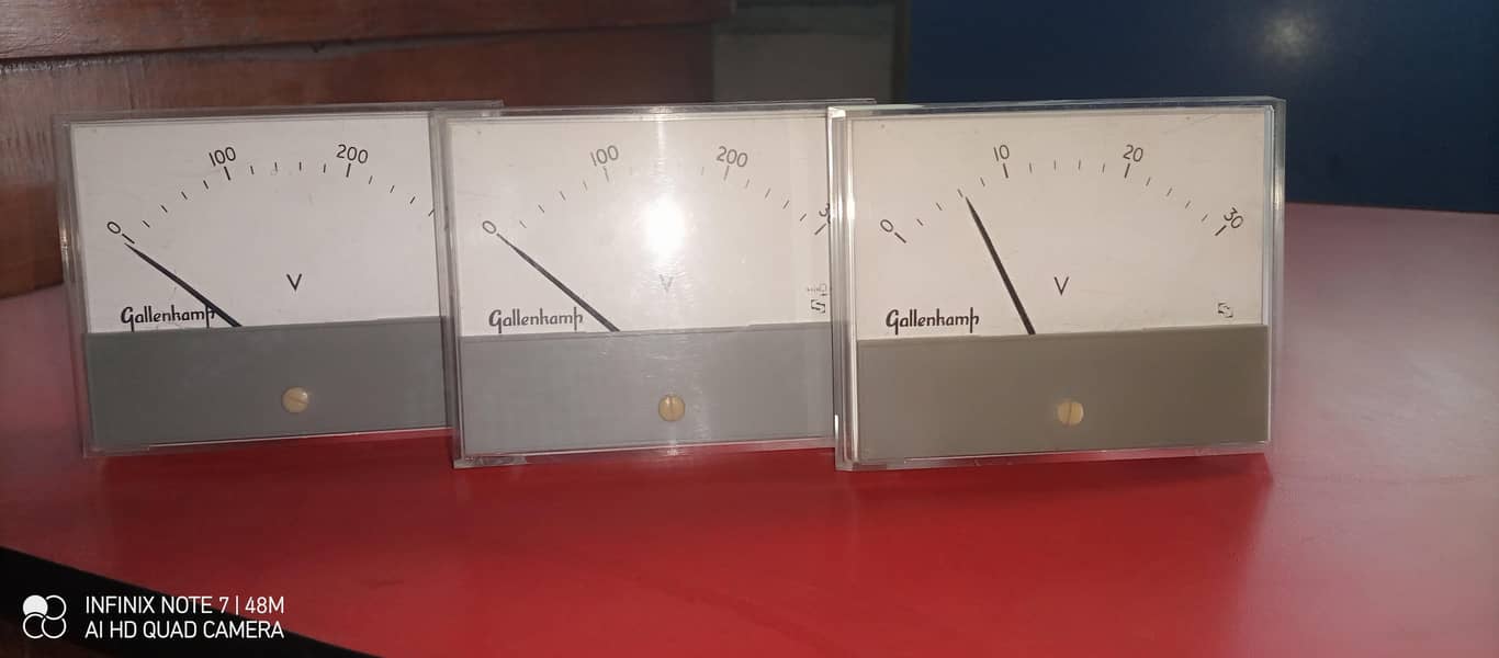 Gallenkamp analog panel meter 3