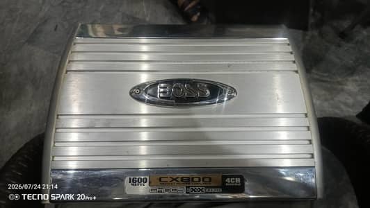 Boss Amplifier 1600 Watts Original