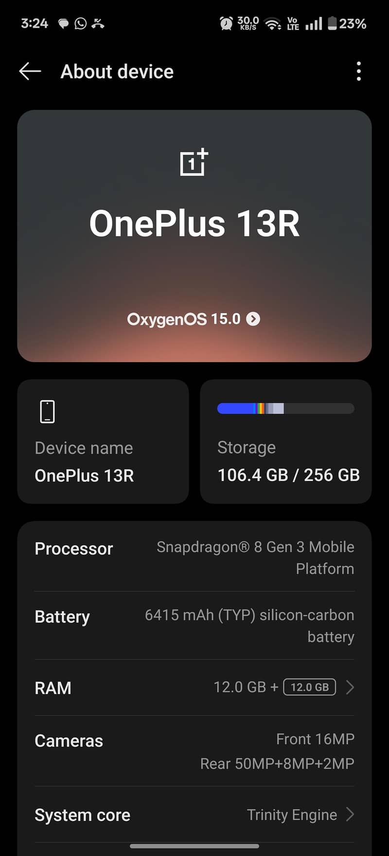 One Plus 13R 5