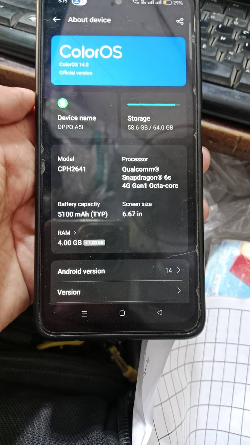 OPPO A5 4