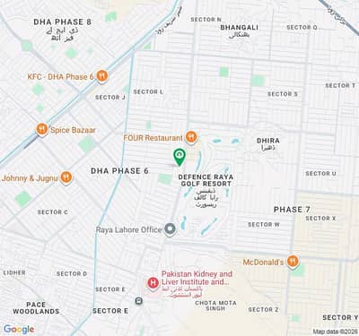 1 Kanal Plot Near Plot No. 401 Block K Prime Location in DHA Phase 6 Lahore | Urgent Sale