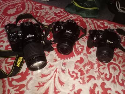 nikon 2 cameras 5100 and 7000