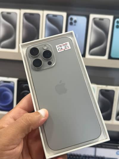 iPhone 15 Pro Max PTA Approved 256GB | 87BH | Non-Boosted | 10/10