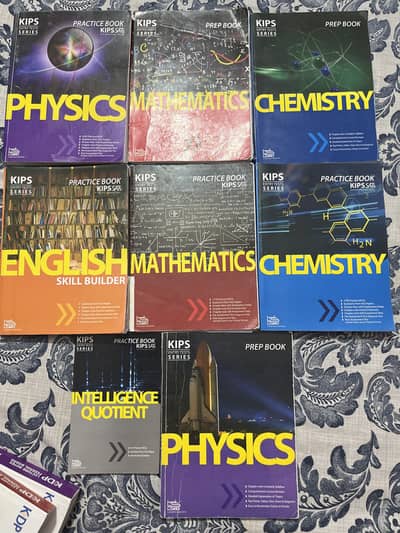 KIPS ENTERY TEST BOOKS