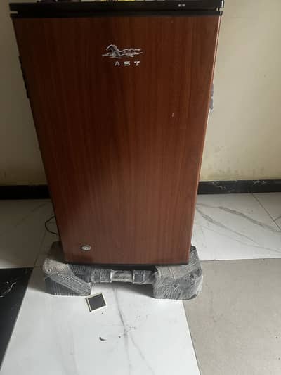 AST branded fridge