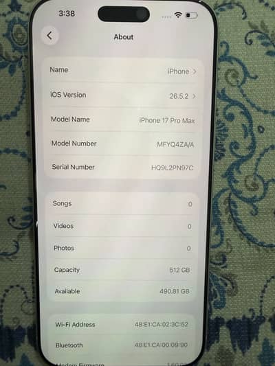 Apple iPhone 17 Pro Max