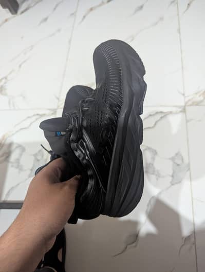 Original Hoka One One Bondi 7 All-Black Running / Walking Shoes
