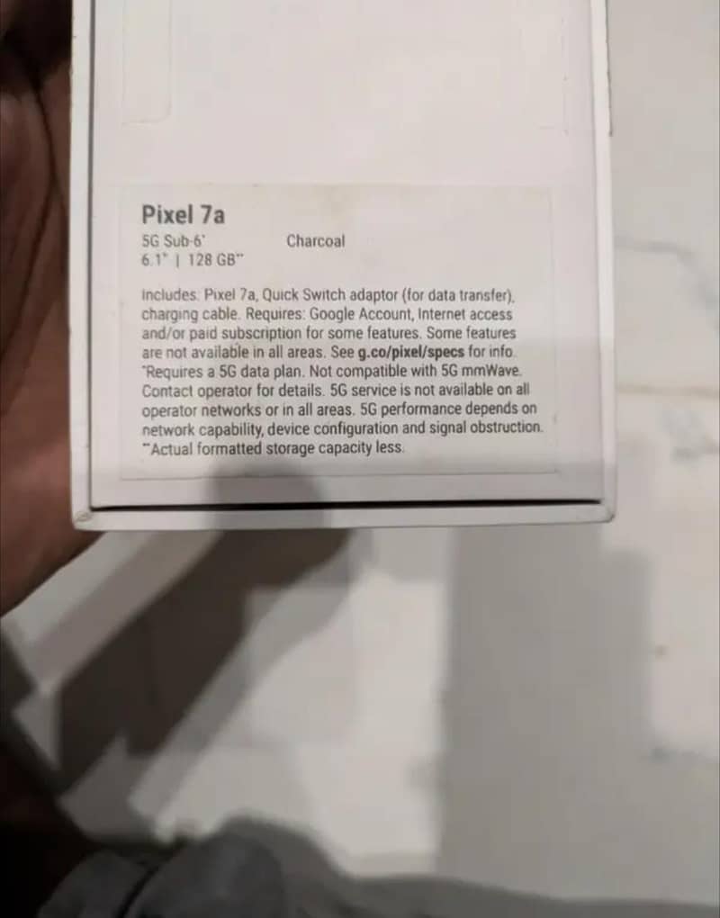 Google Pixel 7a 1