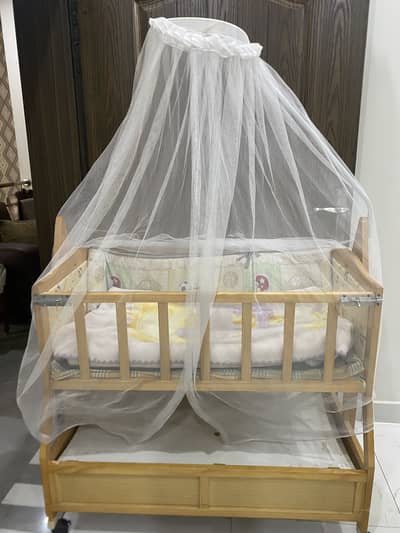 Baby Cot and Swing