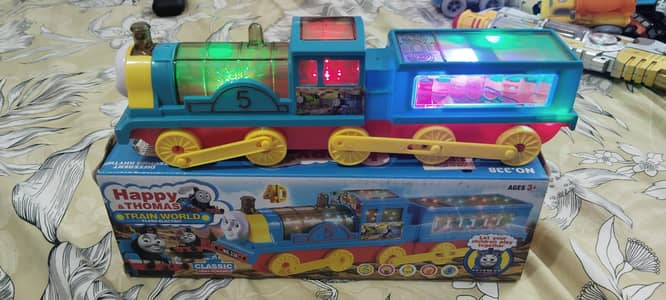 Used Train toy battery cell. . Saudi made. . for age 3+. . .