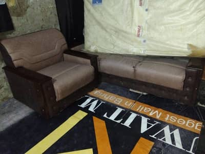 8 seater leather cover sofa set