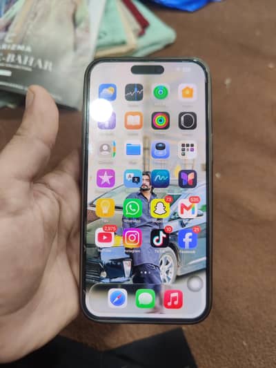 Apple iPhone 15 Pro Max 256gb Jv box sath 10by10